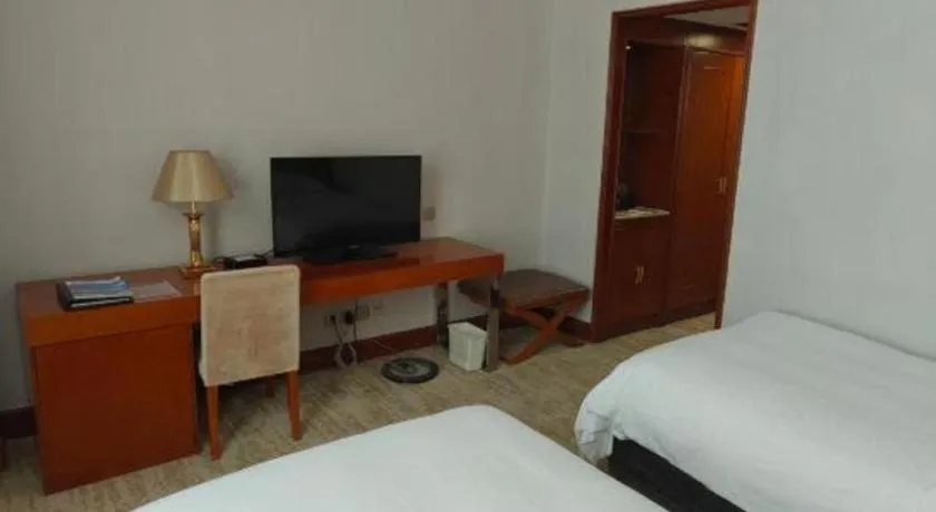 Bed in Lian Yun Hotel