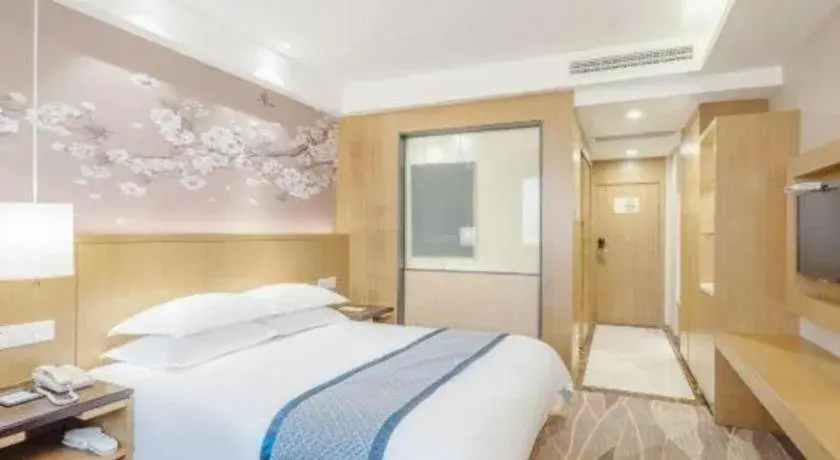 Bed in Huzhou Zhebei Hotel Bed in Huzhou Zhebei Hotel