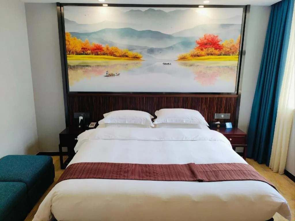 Bed in Centenio International Hotel