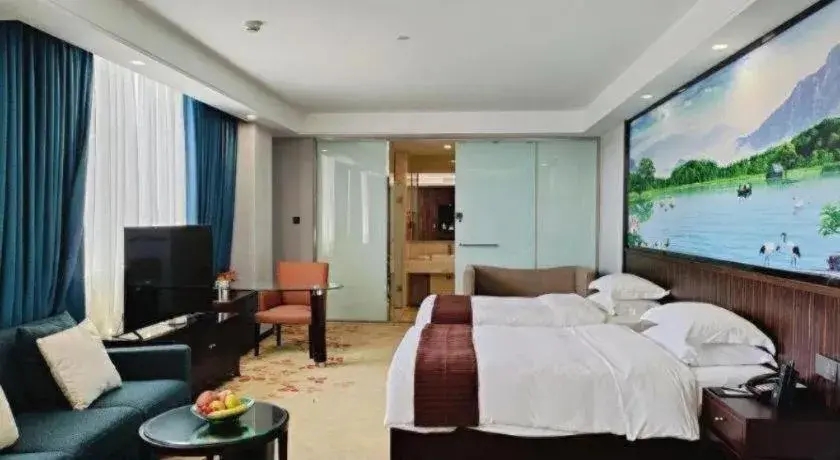 Bed in Centenio International Hotel Bed in Centenio International Hotel