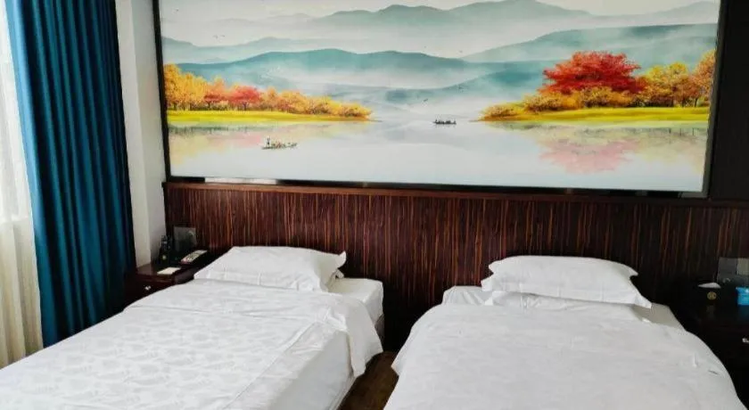 Bed in Centenio International Hotel