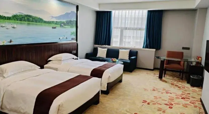 Bed in Centenio International Hotel Bed in Centenio International Hotel