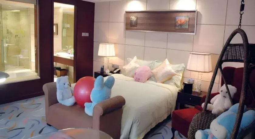 Bed in Centenio International Hotel Bed in Centenio International Hotel