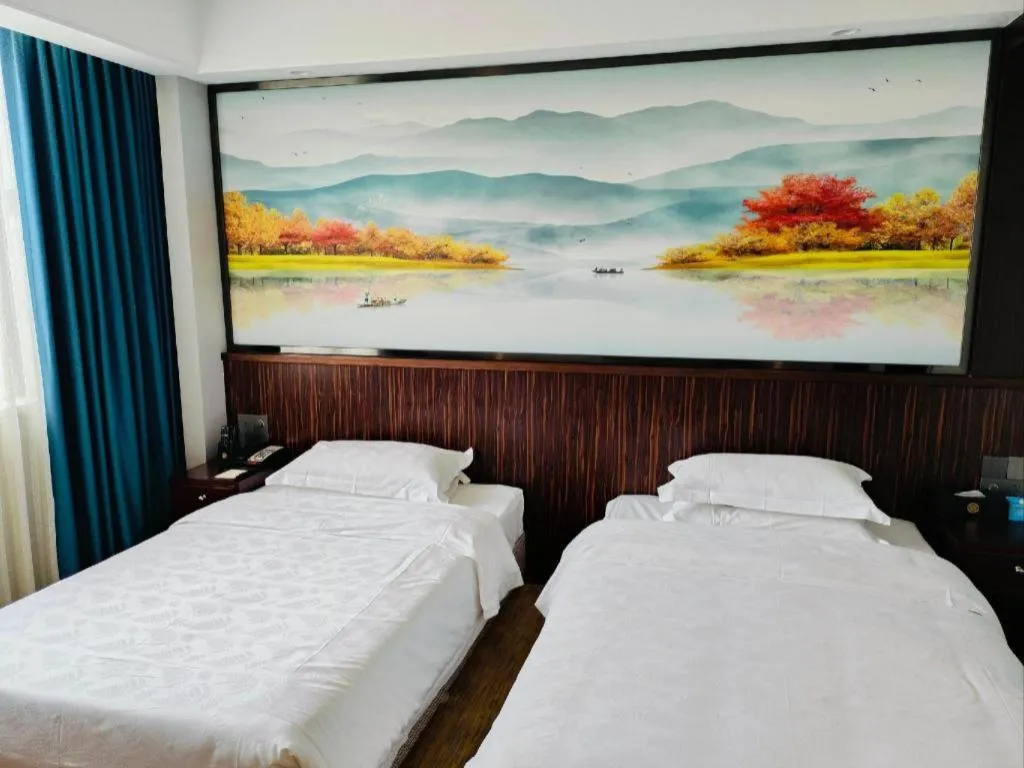 Bed in Centenio International Hotel