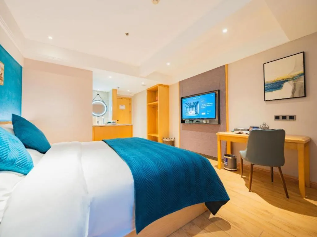 Bed in Xian Katie Eastman Hotel