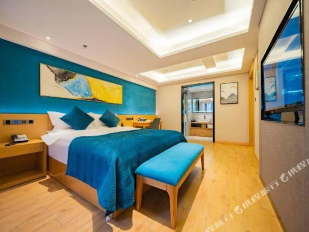 Bed in Xian Katie Eastman Hotel