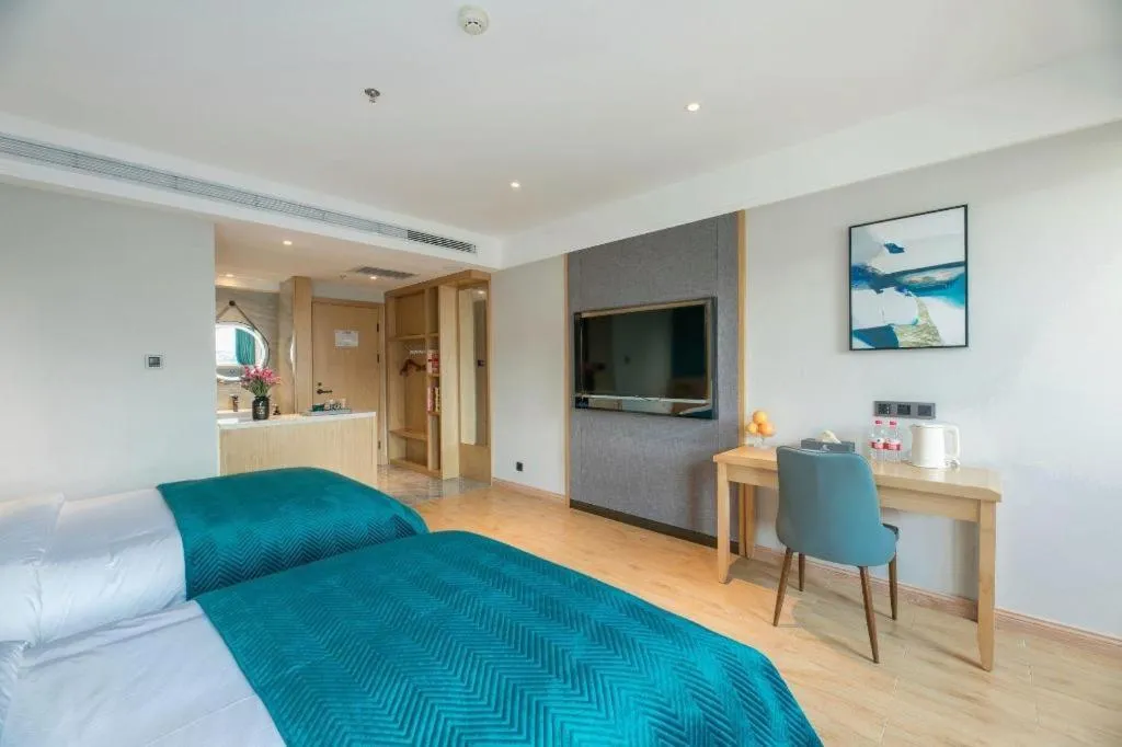 Bed in Xian Katie Eastman Hotel