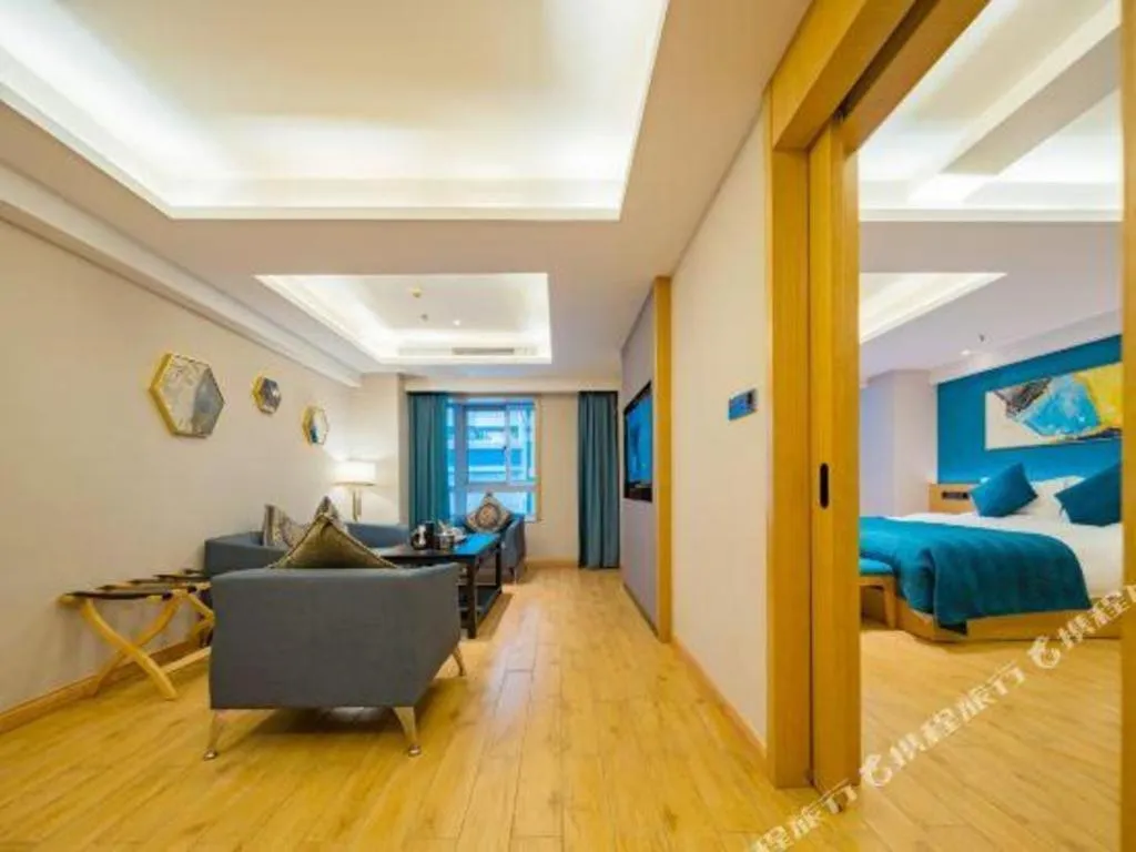 Bed in Xian Katie Eastman Hotel