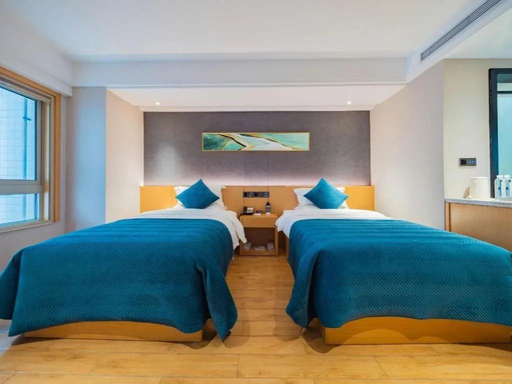 Bed in Xian Katie Eastman Hotel