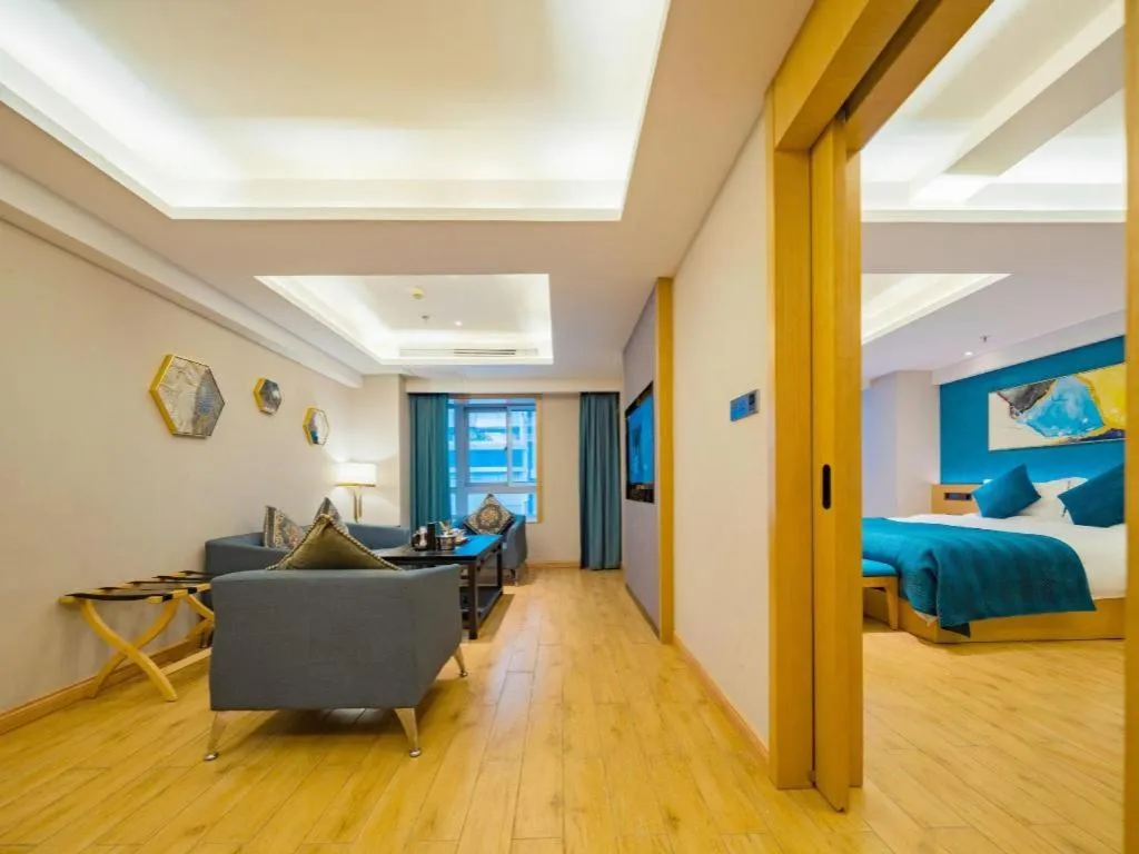 Bed in Xian Katie Eastman Hotel