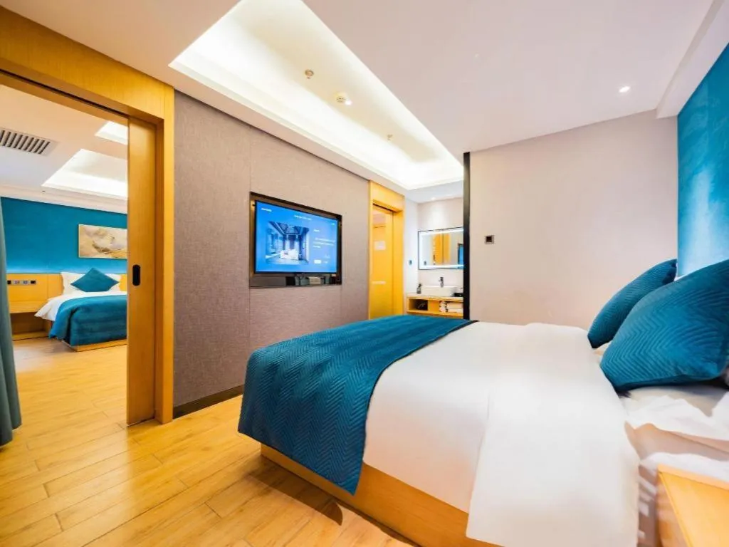 Bed in Xian Katie Eastman Hotel