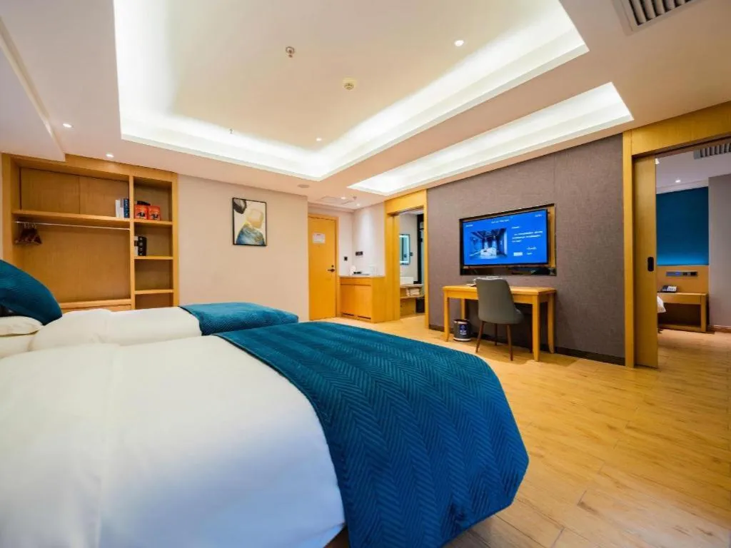 Bed in Xian Katie Eastman Hotel