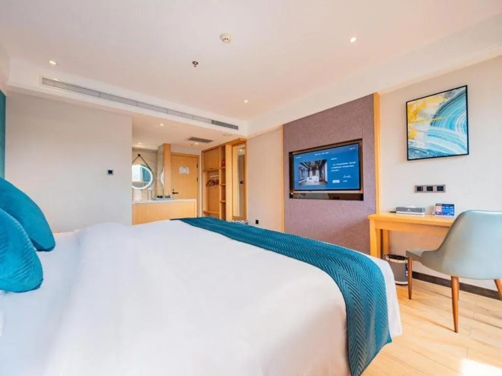 Bed in Xian Katie Eastman Hotel