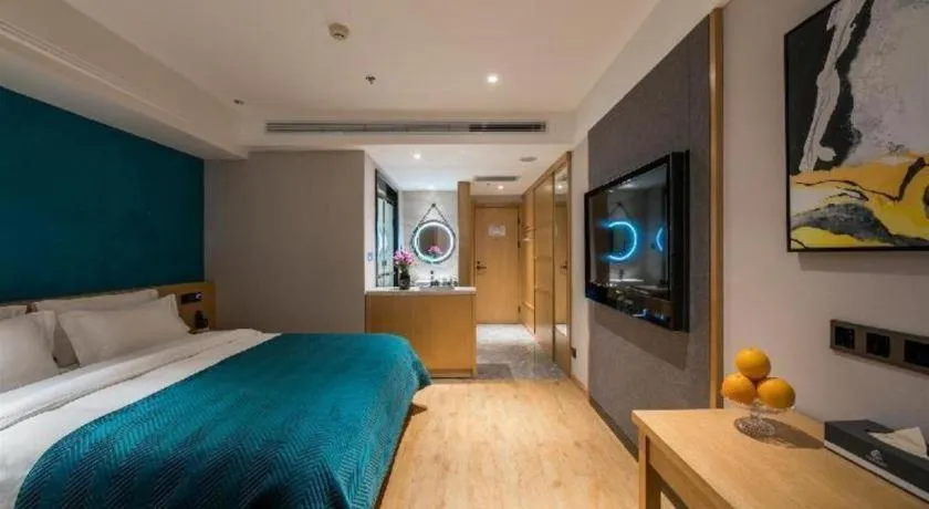 Bed in Xian Katie Eastman Hotel