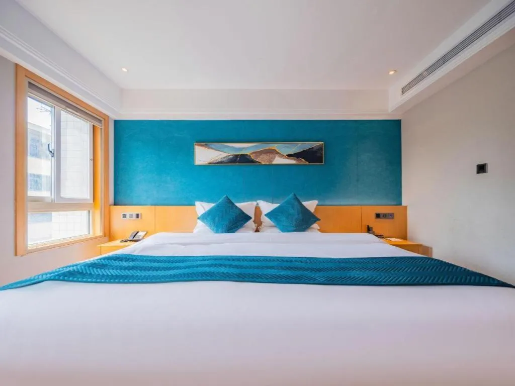 Bed in Xian Katie Eastman Hotel