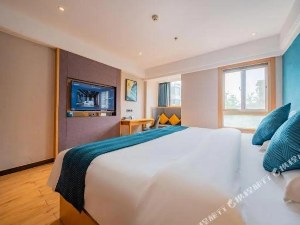 Bed in Xian Katie Eastman Hotel