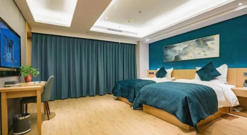 Bed in Xian Katie Eastman Hotel