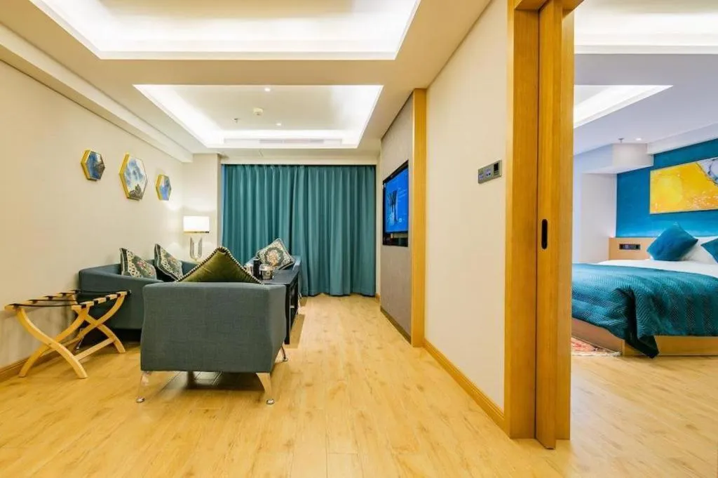 Bed in Xian Katie Eastman Hotel