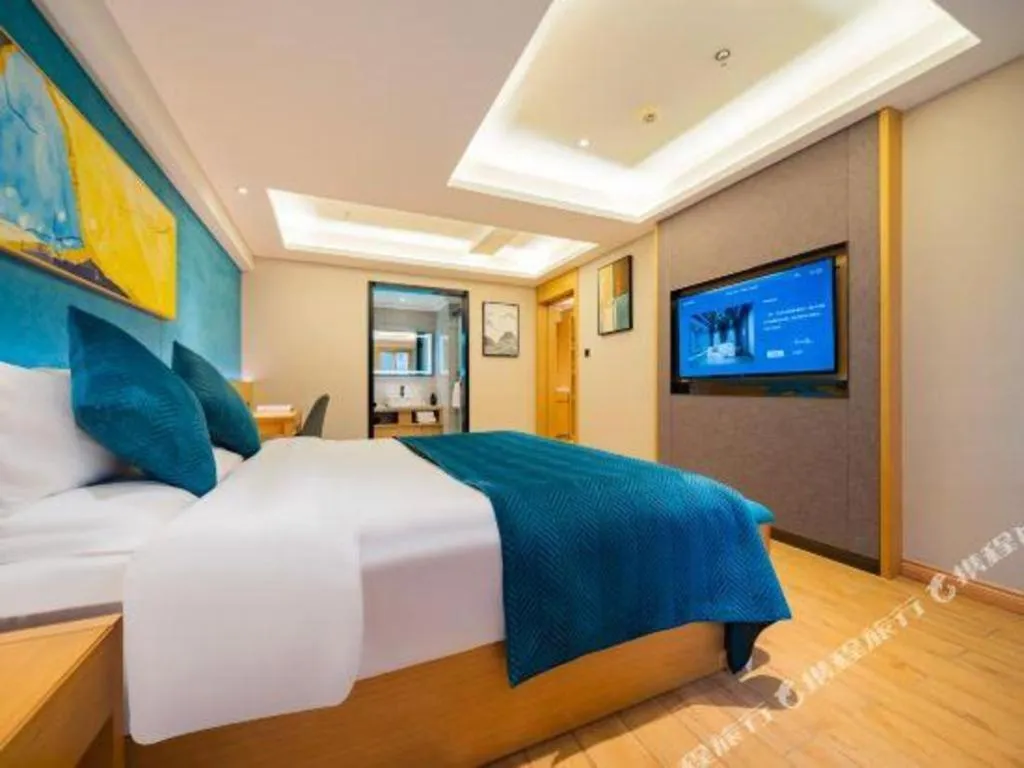 Bed in Xian Katie Eastman Hotel