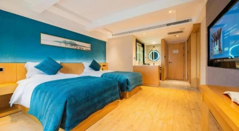 Bed in Xian Katie Eastman Hotel