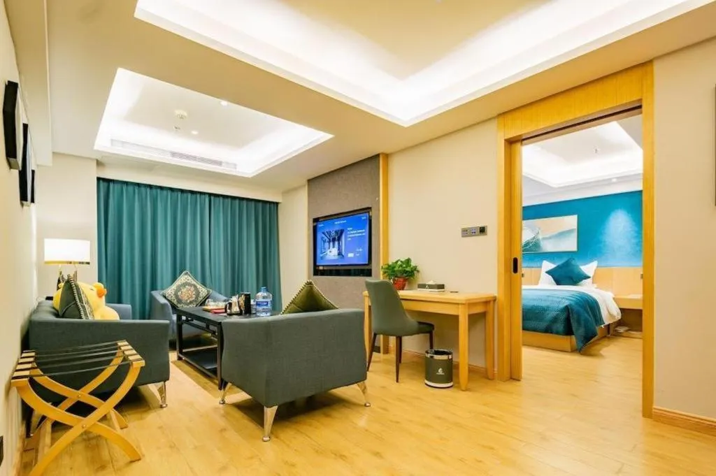 Bed in Xian Katie Eastman Hotel