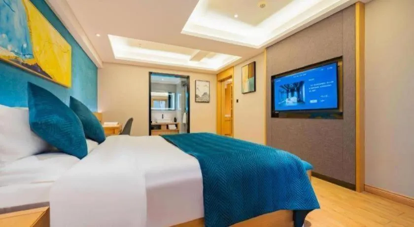 Bed in Xian Katie Eastman Hotel