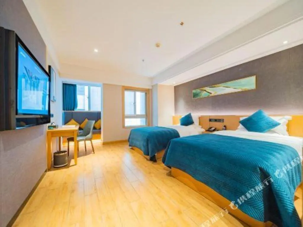 Bed in Xian Katie Eastman Hotel