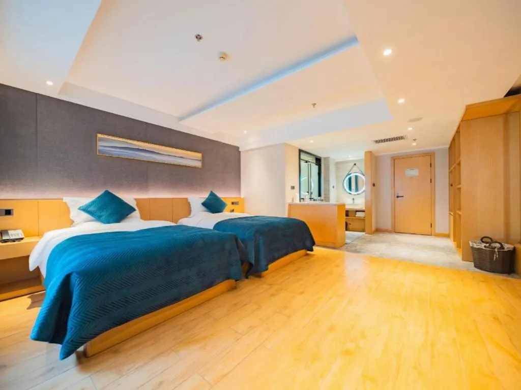 Bed in Xian Katie Eastman Hotel