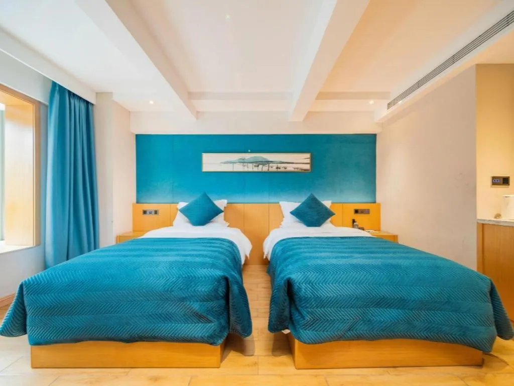 Bed in Xian Katie Eastman Hotel