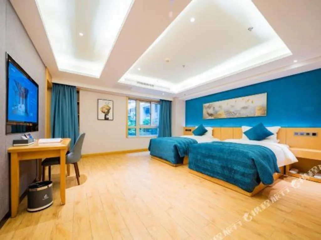 Bed in Xian Katie Eastman Hotel