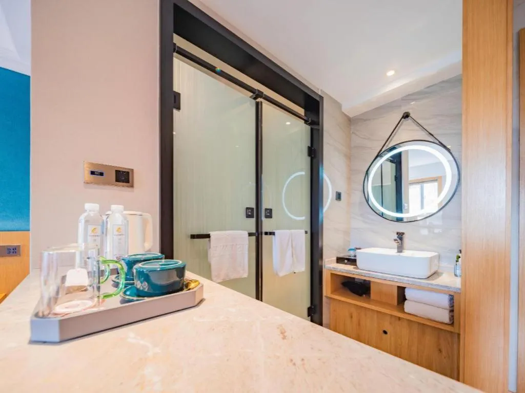 Bed in Xian Katie Eastman Hotel