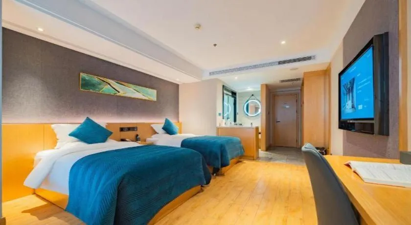 Bed in Xian Katie Eastman Hotel