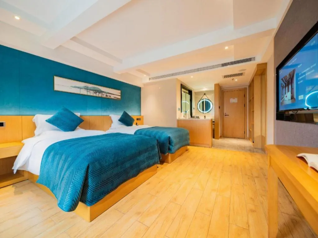 Bed in Xian Katie Eastman Hotel