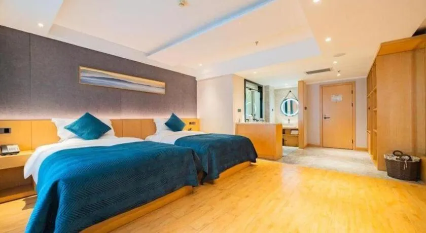 Bed in Xian Katie Eastman Hotel