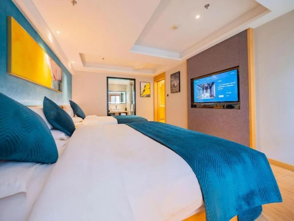 Bed in Xian Katie Eastman Hotel