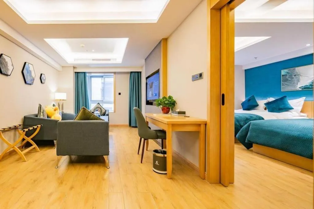 Bed in Xian Katie Eastman Hotel