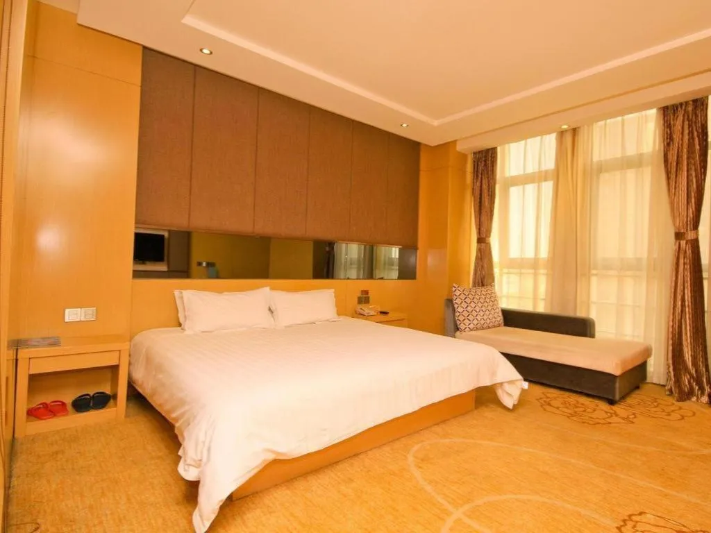 Bed in Xian I-OPAL Hotel