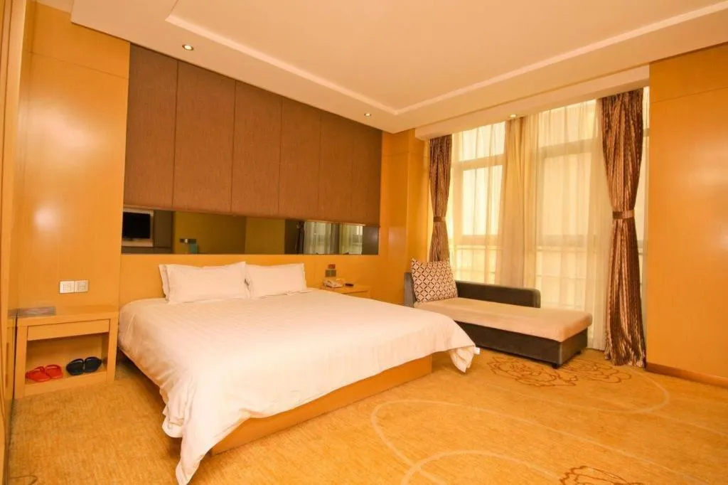 Bed in Xian I-OPAL Hotel