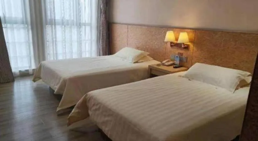 Bed in Xian I-OPAL Hotel