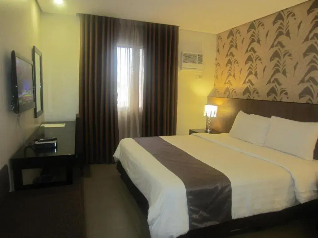 Bed in GT Hotel Bacolod Bed in GT Hotel Bacolod