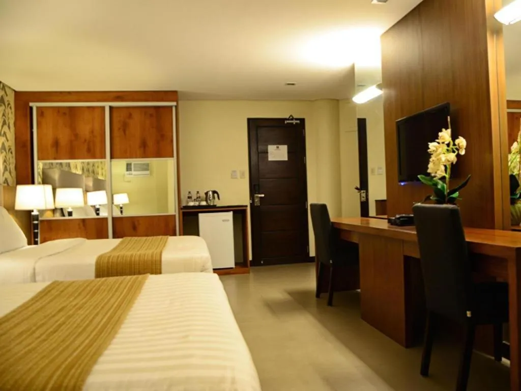 Bed in GT Hotel Bacolod