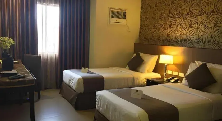 Bed in GT Hotel Bacolod Bed in GT Hotel Bacolod