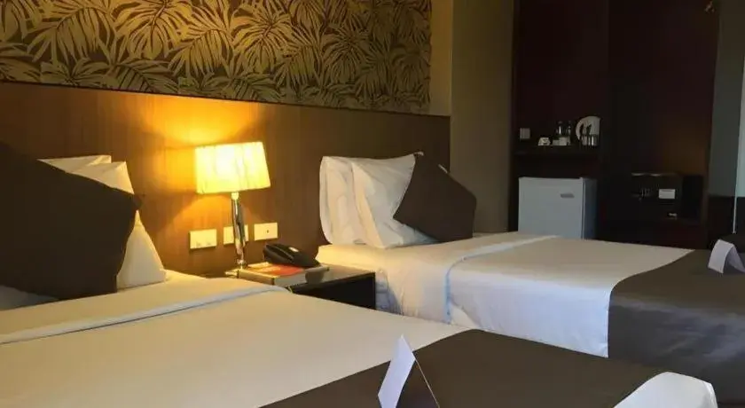 Bed in GT Hotel Bacolod Bed in GT Hotel Bacolod