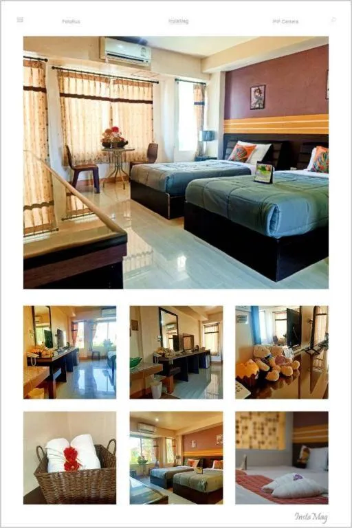 Bed in Winhouse Hotel