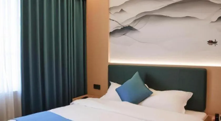 Bed in Jintone Hotel Beiliu Yongan Branch