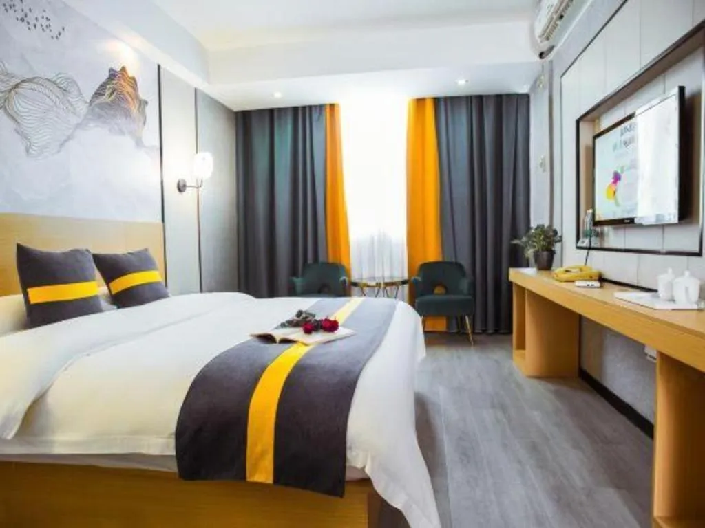 Bed in Jintone Hotel Beiliu Yongan Branch