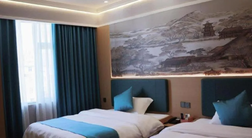 Bed in Jintone Hotel Beiliu Yongan Branch