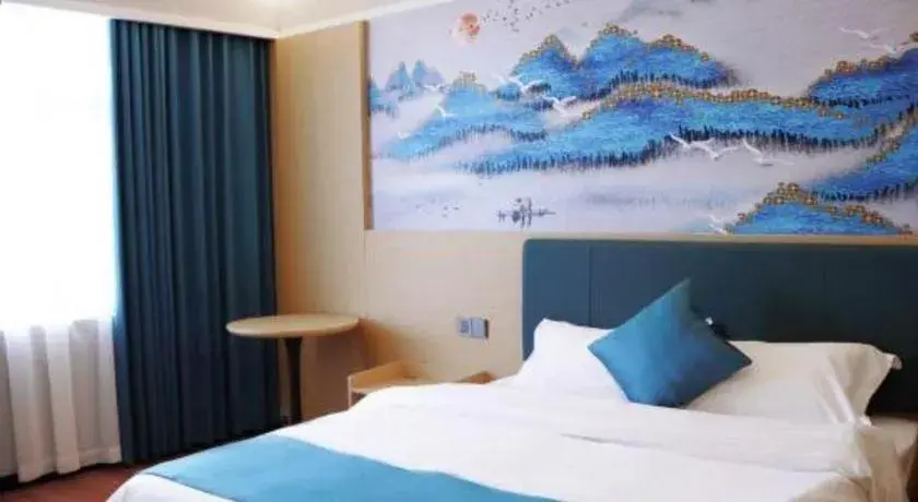 Bed in Jintone Hotel Beiliu Yongan Branch Bed in Jintone Hotel Beiliu Yongan Branch