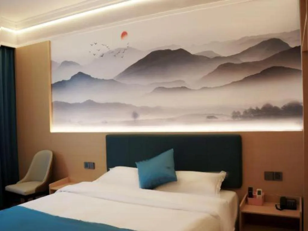 Bed in Jintone Hotel Beiliu Yongan Branch