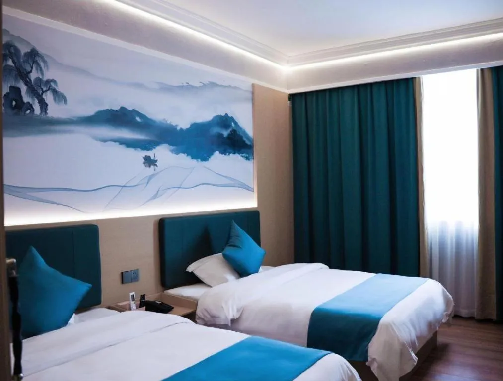 Bed in Jintone Hotel Beiliu Yongan Branch